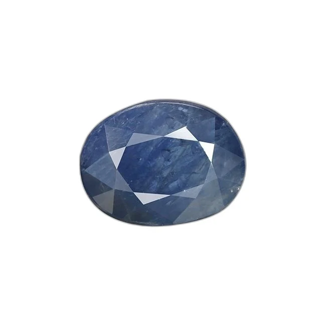 6.44 cts Untreated Oval Sapphire
