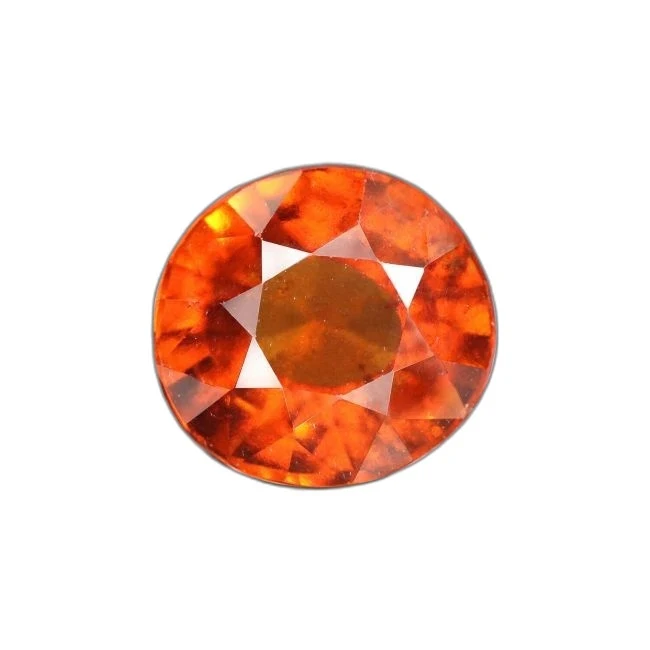 7.78 cts Untreated Round Hessonite