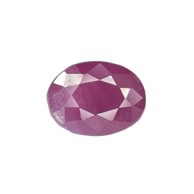 3.61 cts Untreated Oval Ruby