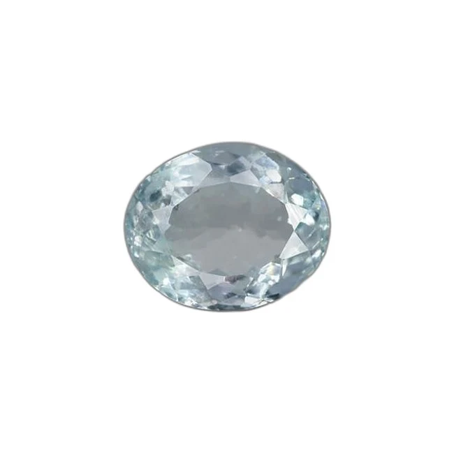 3.22 cts Untreated Oval Aquamarine