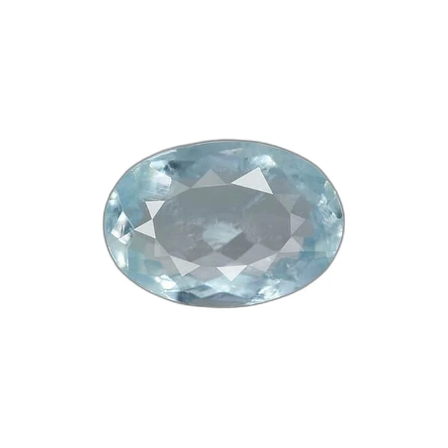 4.91 cts Untreated Oval Aquamarine