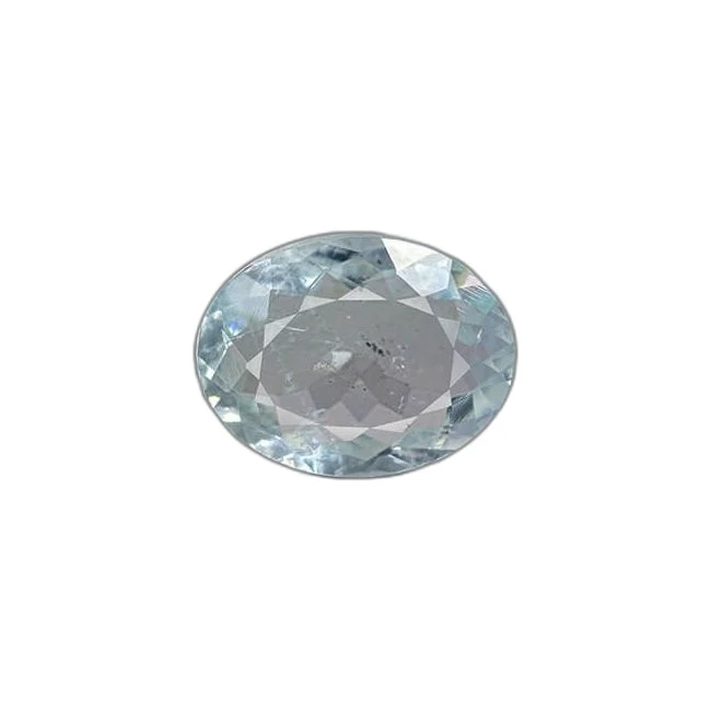 3.34 cts Untreated Oval Aquamarine