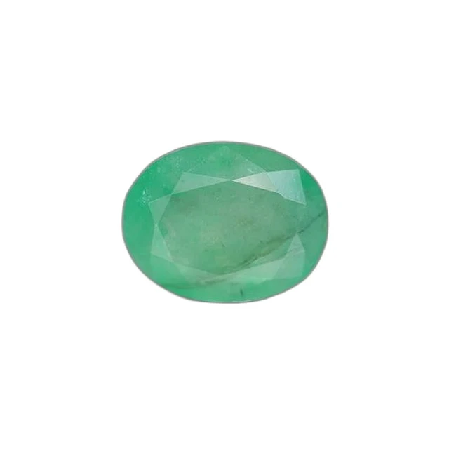 3.85 cts Untreated Oval Emerald