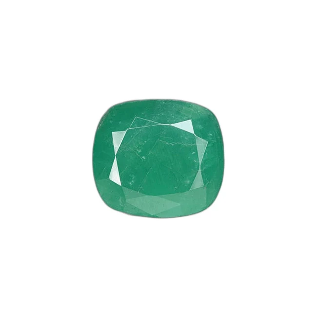 9.08 cts Untreated Cushion Emerald