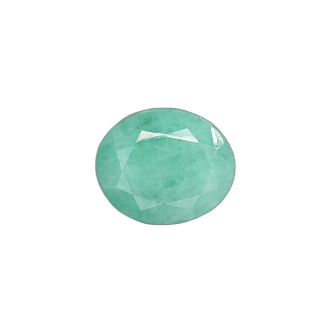 7.19 cts Untreated Oval Emerald