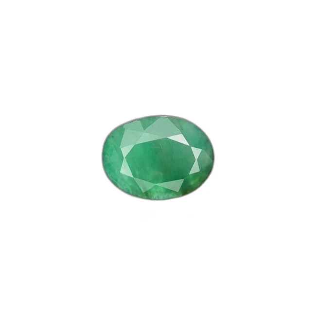3.83 cts Untreated Oval Emerald