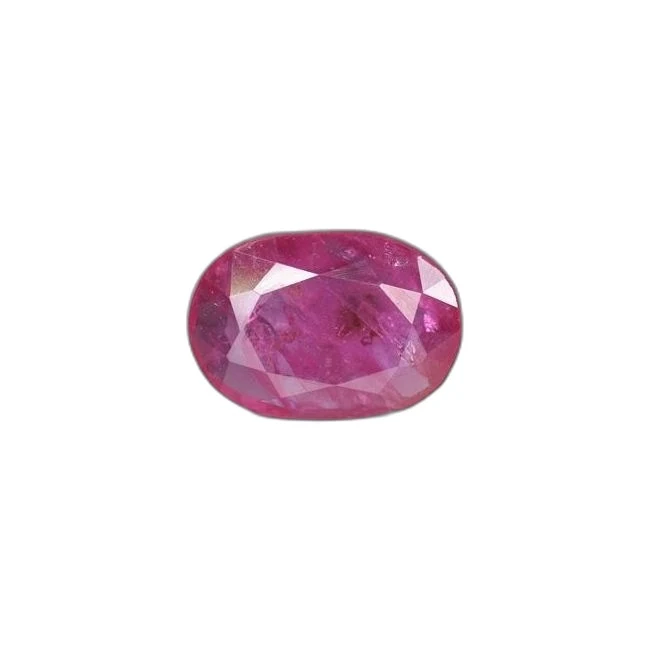 0.69 cts Untreated Oval Ruby