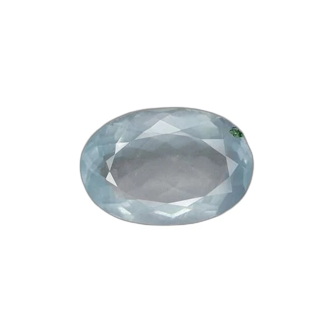 3.34 cts Untreated Oval Aquamarine