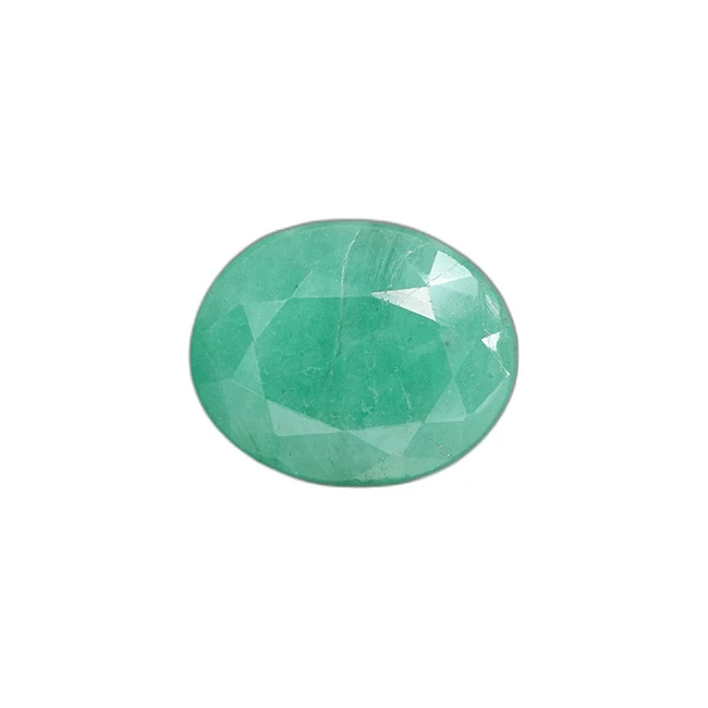 6.46 cts Untreated Oval Emerald