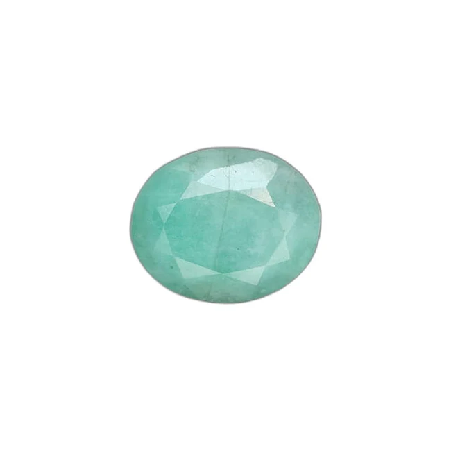 5.63 cts Untreated Oval Emerald