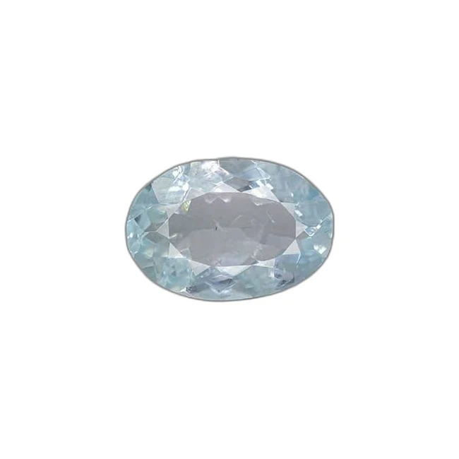 3.36 cts Untreated Oval Aquamarine