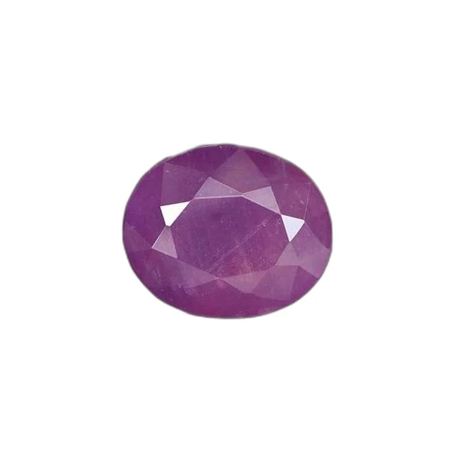 3.73 cts Untreated Oval Ruby