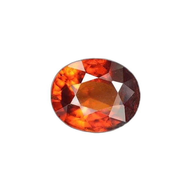 7.28 cts Untreated Oval Hessonite