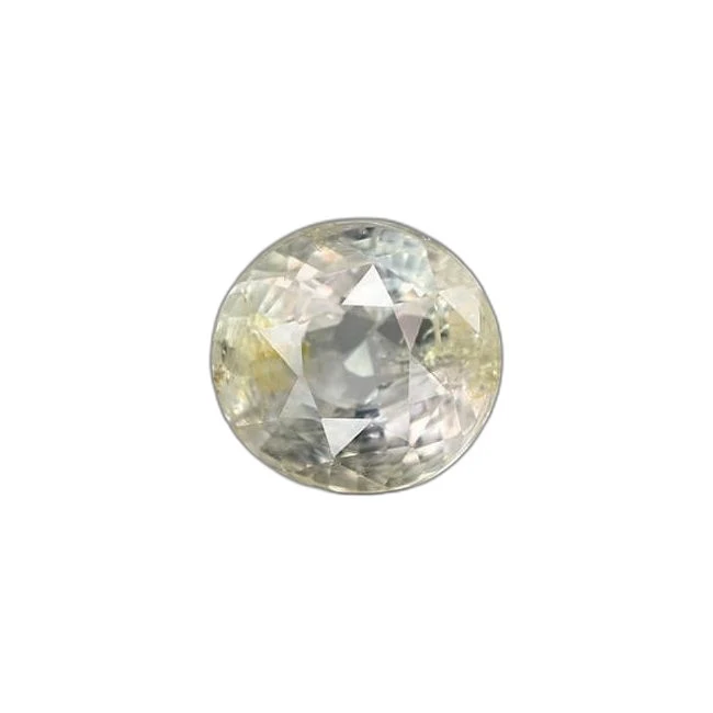 2.52 cts Untreated Round Sapphire