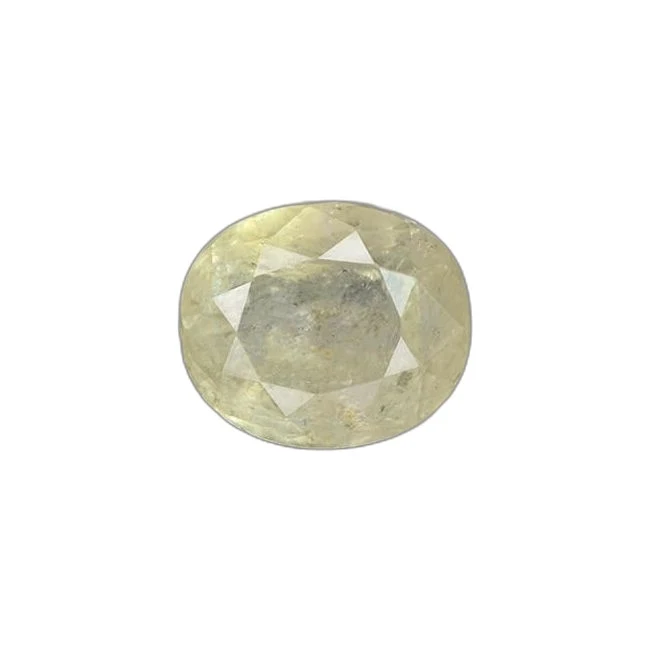 5.63 cts Untreated Oval Sapphire