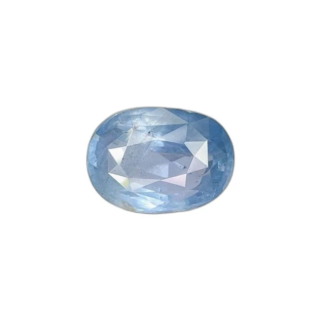 6.07 cts Untreated Oval Sapphire
