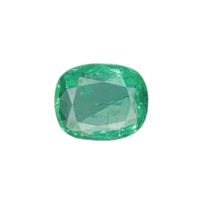 4.26 cts Untreated Cushion Emerald