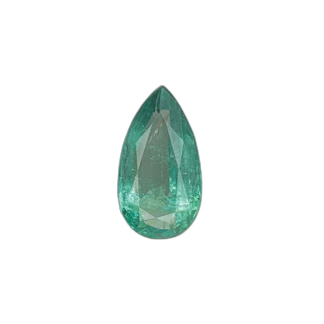 4.02 cts Untreated Pear Emerald
