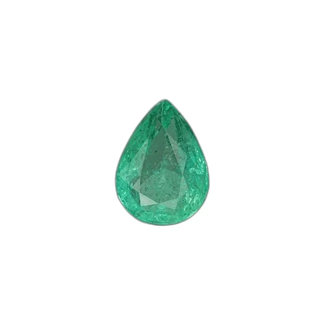 3.1 cts Untreated Pear Emerald