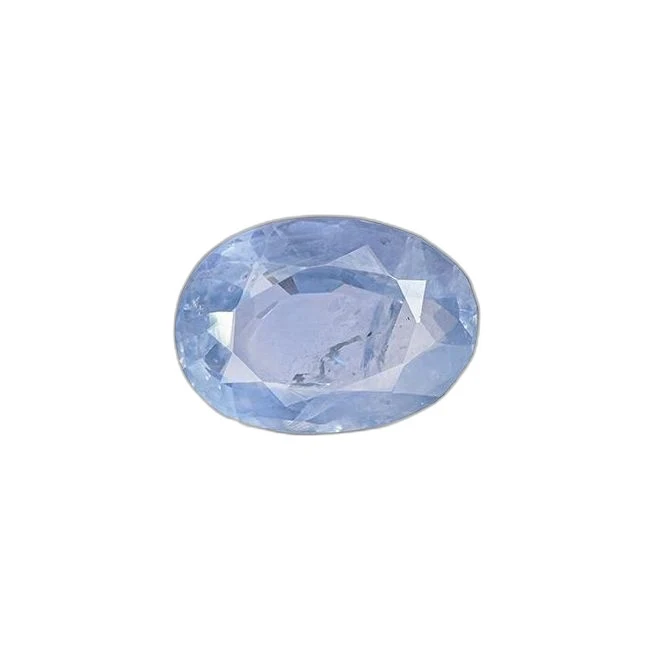 6.84 cts Untreated Oval Sapphire