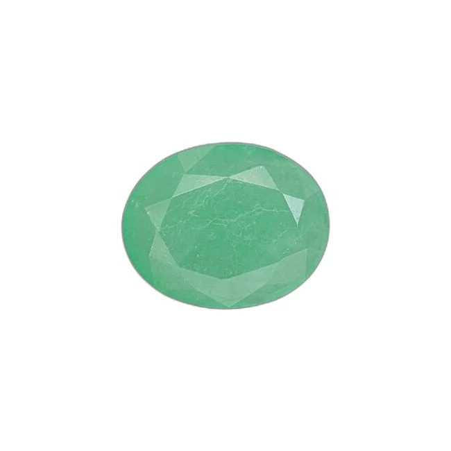 5.51 cts Untreated Oval Emerald
