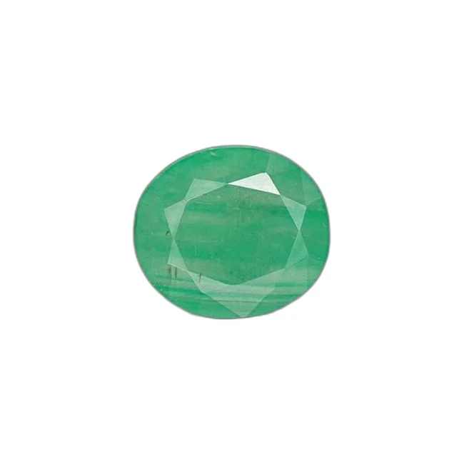 5.41 cts Untreated Round Emerald
