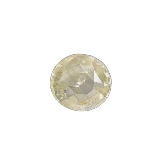 5.24 cts Untreated Round Sapphire