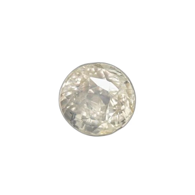 6.48 cts Untreated Round Sapphire