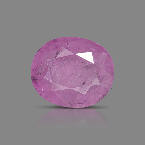 5.62 Carat Natural Untreated Pink Sapphire – Oval