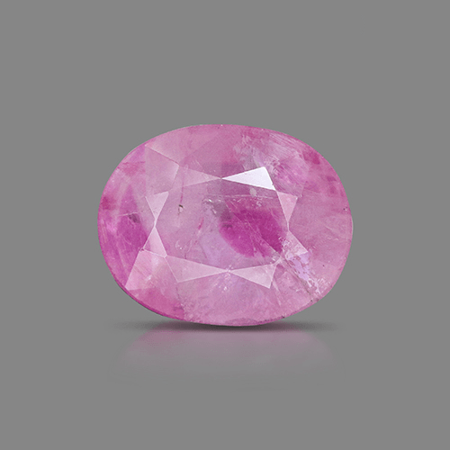 3.71 Carat Natural Untreated Pink Sapphire – Oval
