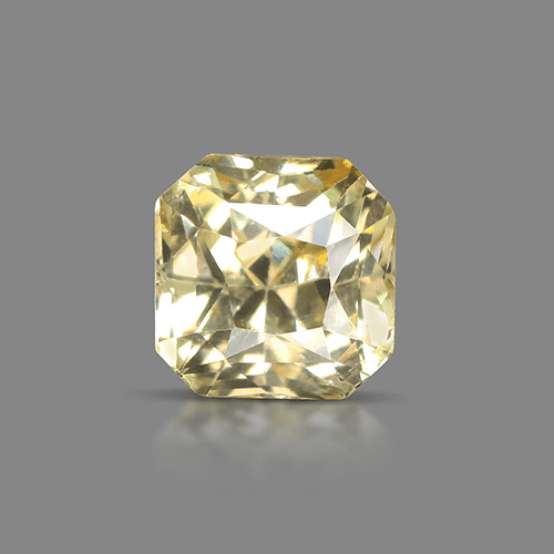 1.21 Carat Natural Untreated Yellow Sapphire – Octagon