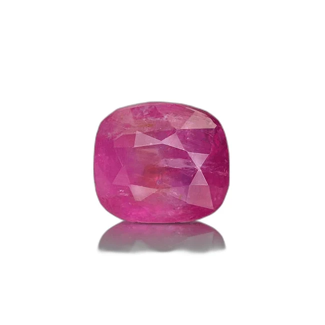 6.43 cts Untreated Cushion Ruby